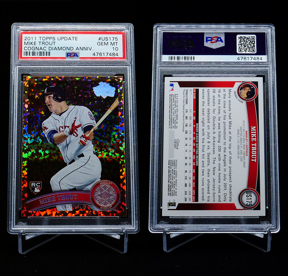 FS: Mike Trout '11 Topps Update Cognac Diamond - Blowout Cards Forums